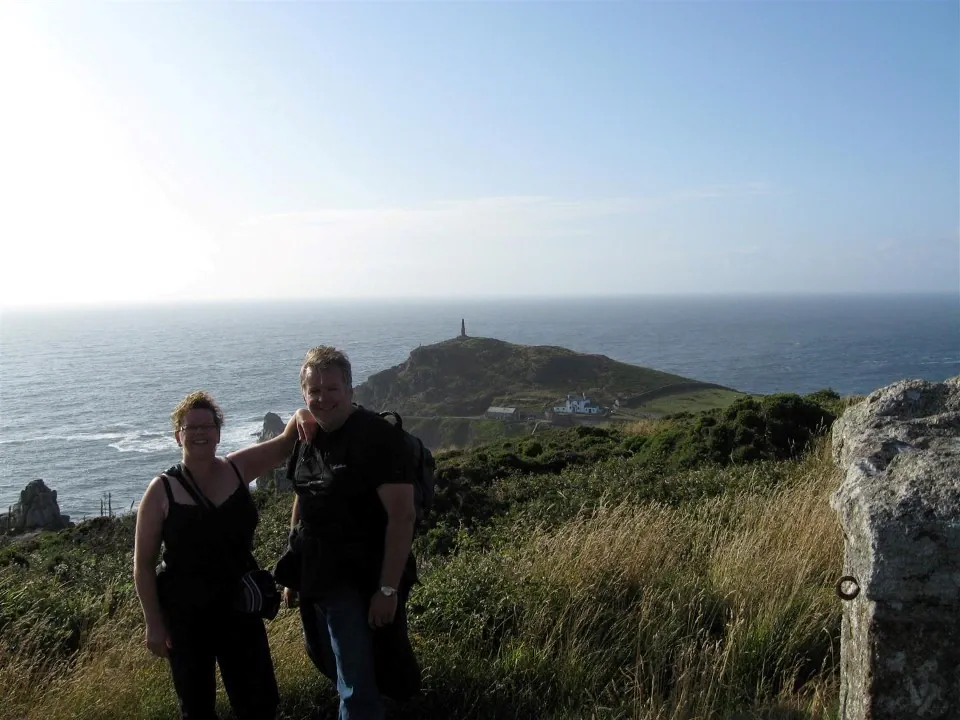 Day 3 carn gloose cape cornwall   one more hill to climb